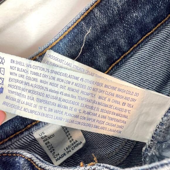 Forever 21 High Waisted Button Fly Skinny Jeans 26 - Picture 9 of 9